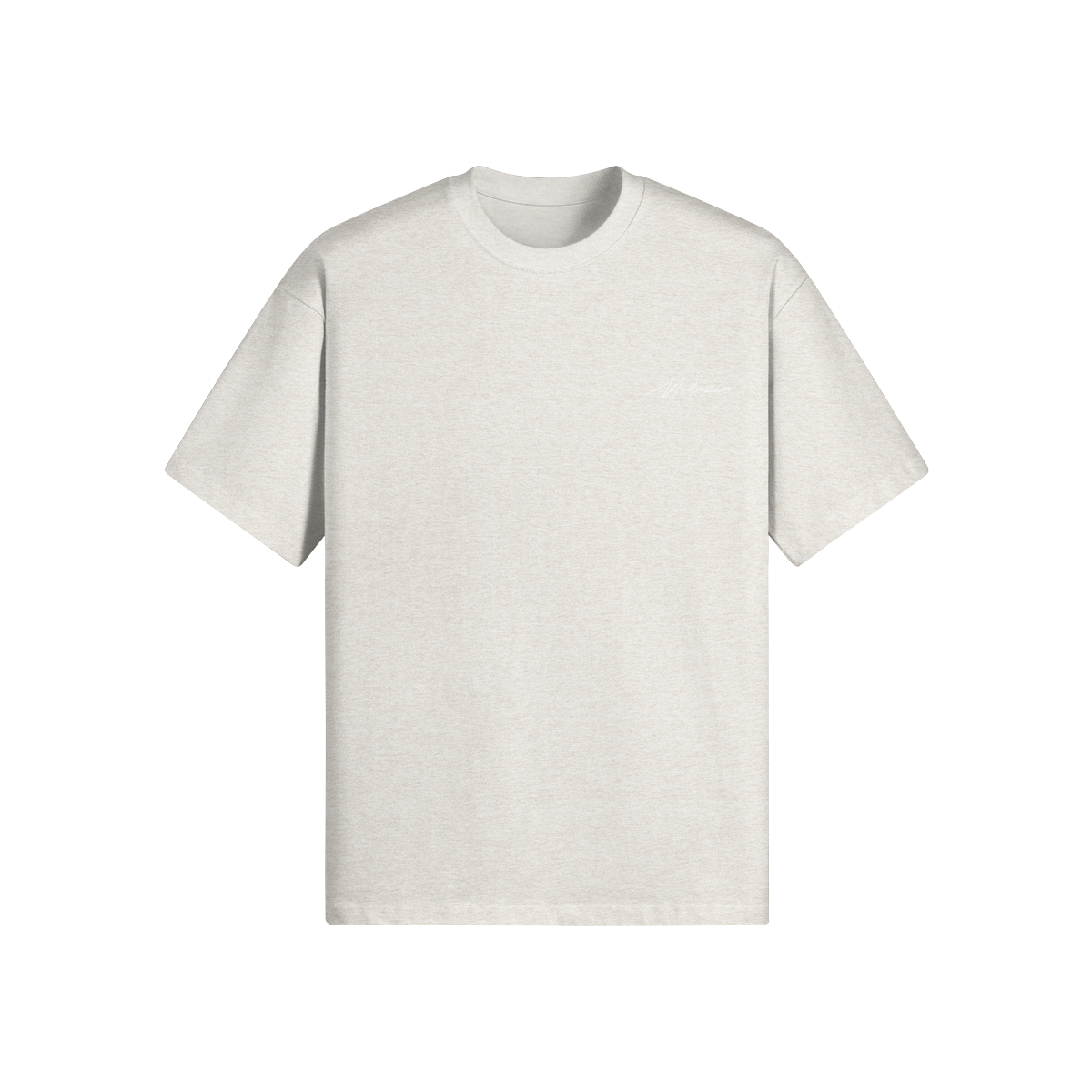 Meduza Basic Handwritten Crew Neck T-Shirt 305