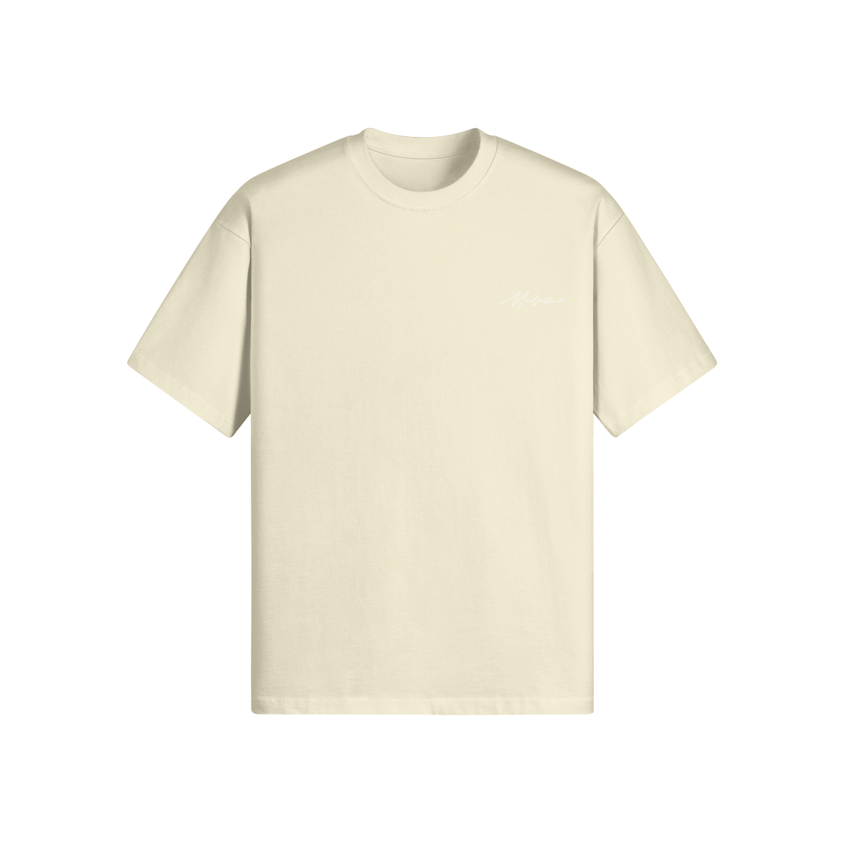 Meduza Basic Handwritten Crew Neck T-Shirt 305